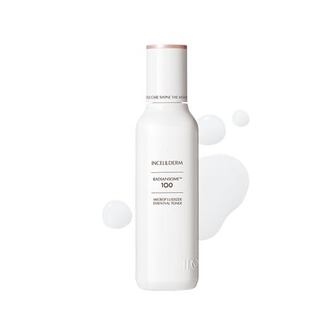radiansome 100 mikrofluidizáló toner termék kép RADIANSOME 100 TONER mágnesként tapadó hialuronsav (PrimalHyal Hydra) a bőr azonnali előkészítésére, mélyhidratáló tonik Koreából, Riman Lunarca.